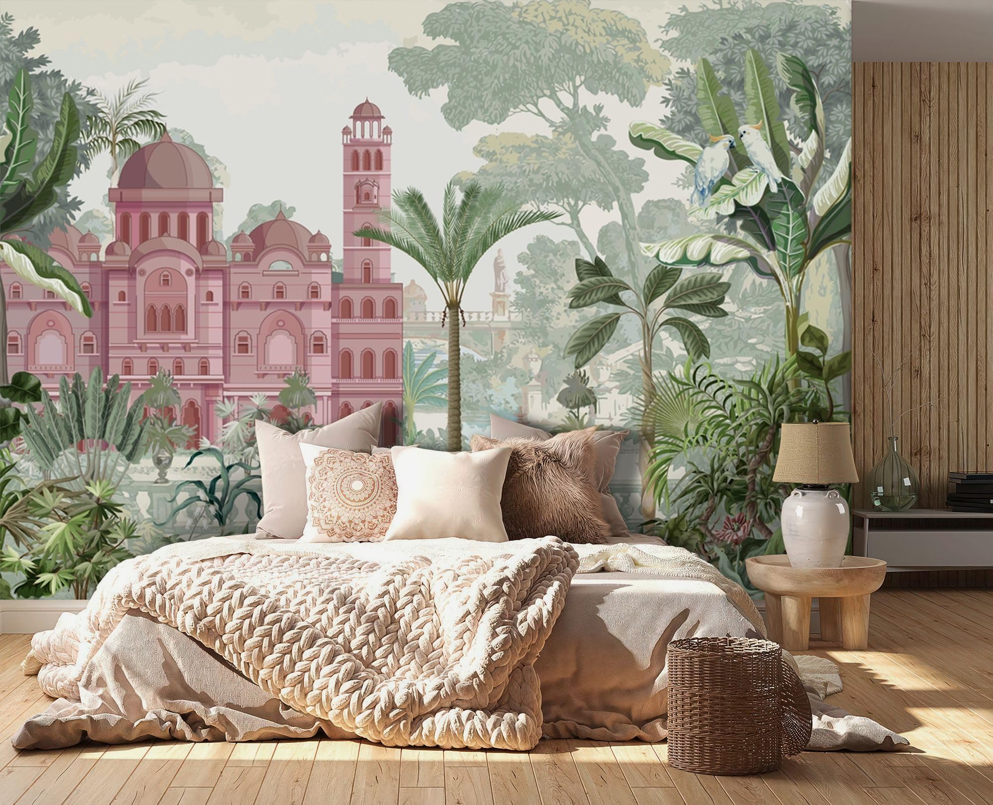 999STORE 3D Fort with Tropical Tree Wallpaper Indian Wallpaper Tropical Wallpapers for Walls (Non4X60434) (B0DB1TGRMT) Amazon Price History, Amazon Price Tracker