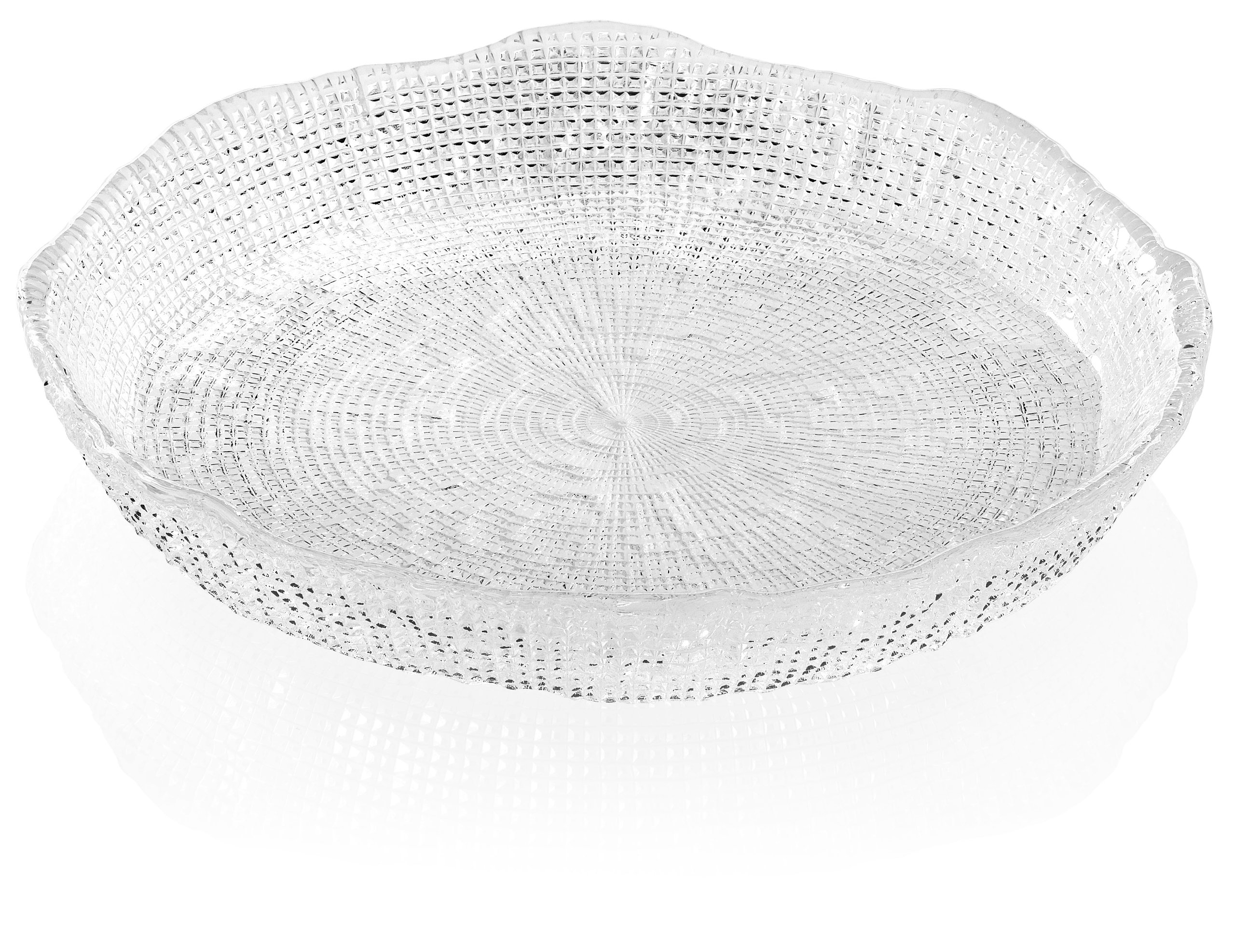 Royal PorcelainIVV Glassware Diamante Fruit Bowl, 12-1/2-Inch, Clear