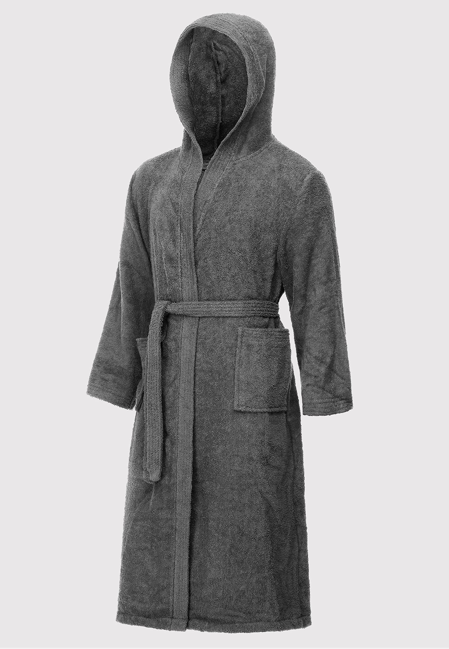 Ladeheid Albornoz de Baño 100% Algodón Ropa de Casa Hombre LA40-192