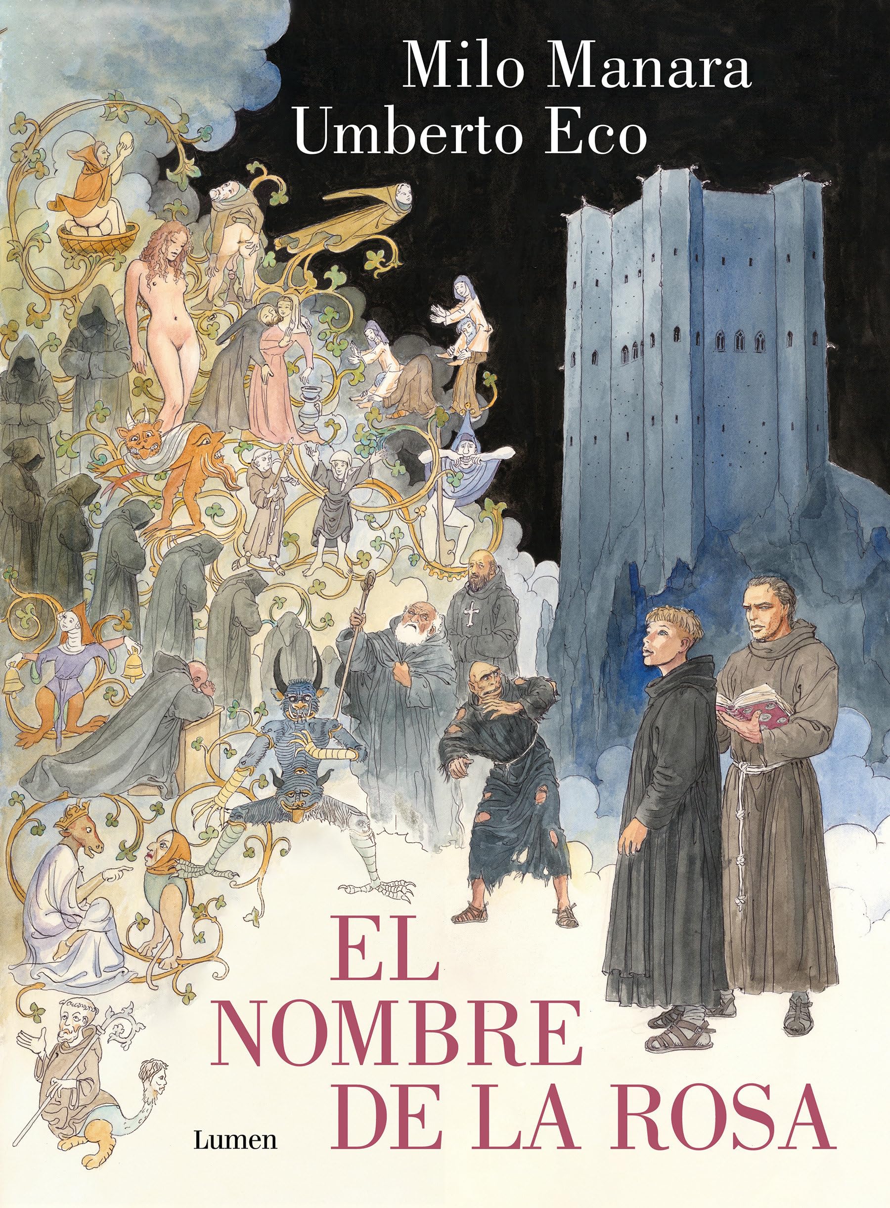 El nombre de la rosa. La novela grafica Vol 1 / The Name of the Rose. The Graphic Novel (Spanish Edition)