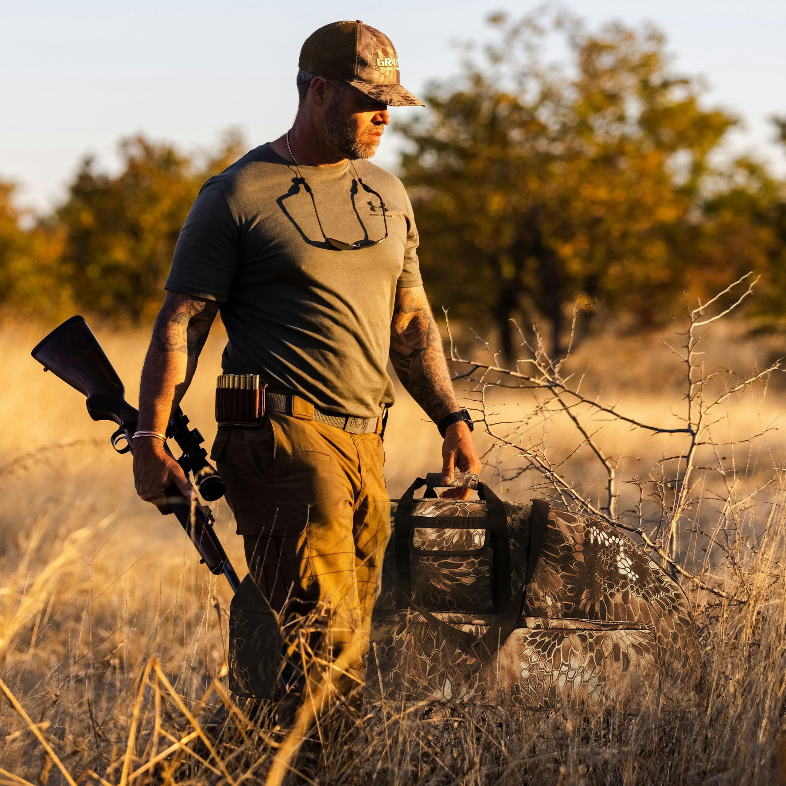 Jaegvida Sac d'arc de Chasse Grande capacité avec Poche flèche