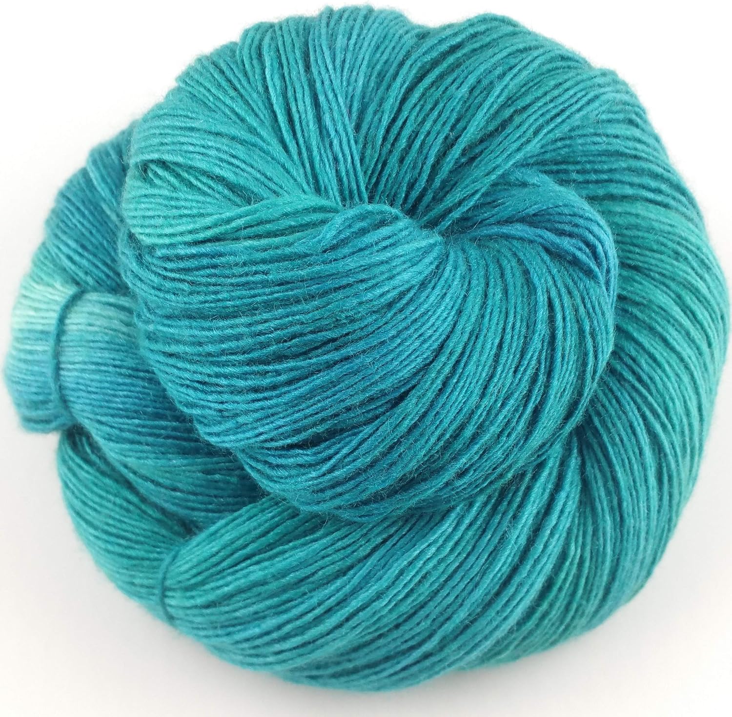Manos Del Uruguay Silk Blend Fino - 100gm 405 Peacock Plume, Hand Dyed Knitting Yarn