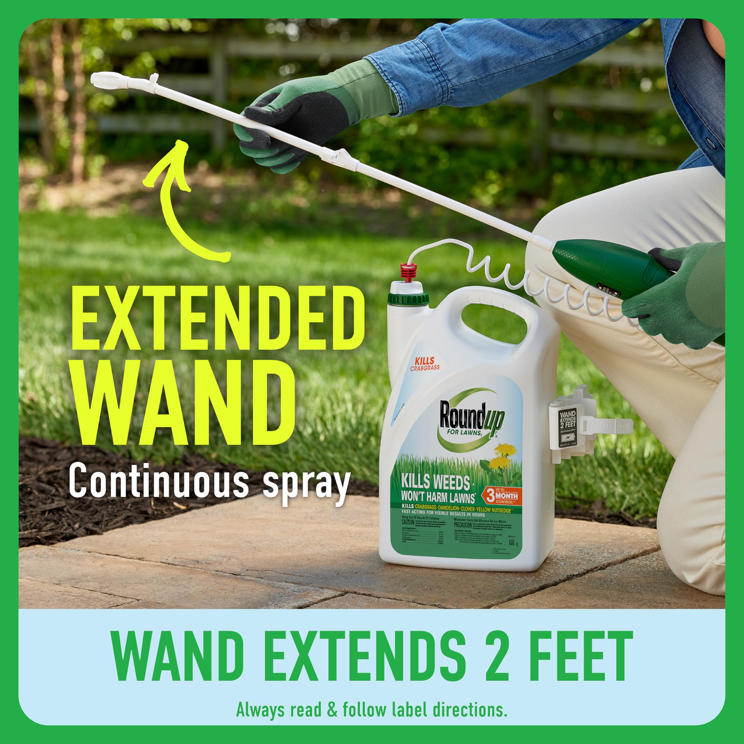 Roundup Weed Killer - Tough Weed Control -4