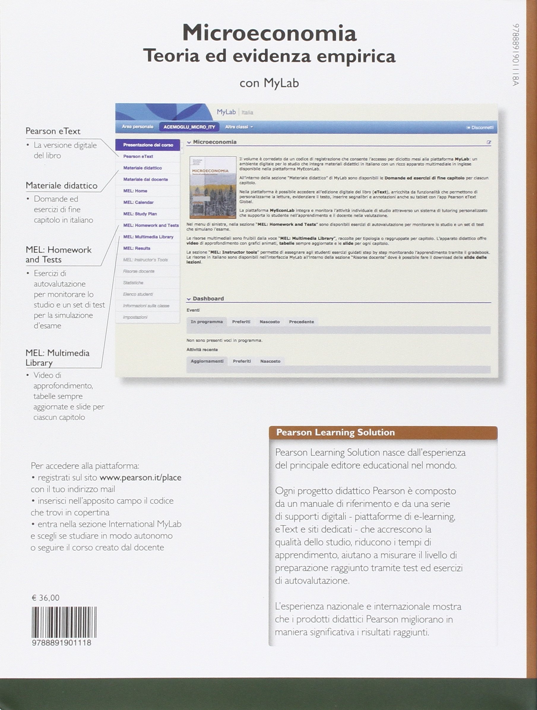 Microeconomia. Teoria ed evidenza empirica. Ediz. mylab. Con espansione online