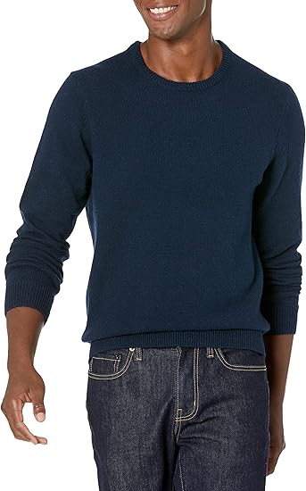 Amazon Co Jp Amazon Essentials 中厚手 クルーネック セーター メンズ 服 ファッション小物 Amazon Co Jp Amazon Essentials 中厚手 クルーネック セーター メンズ 服 ファッション小物