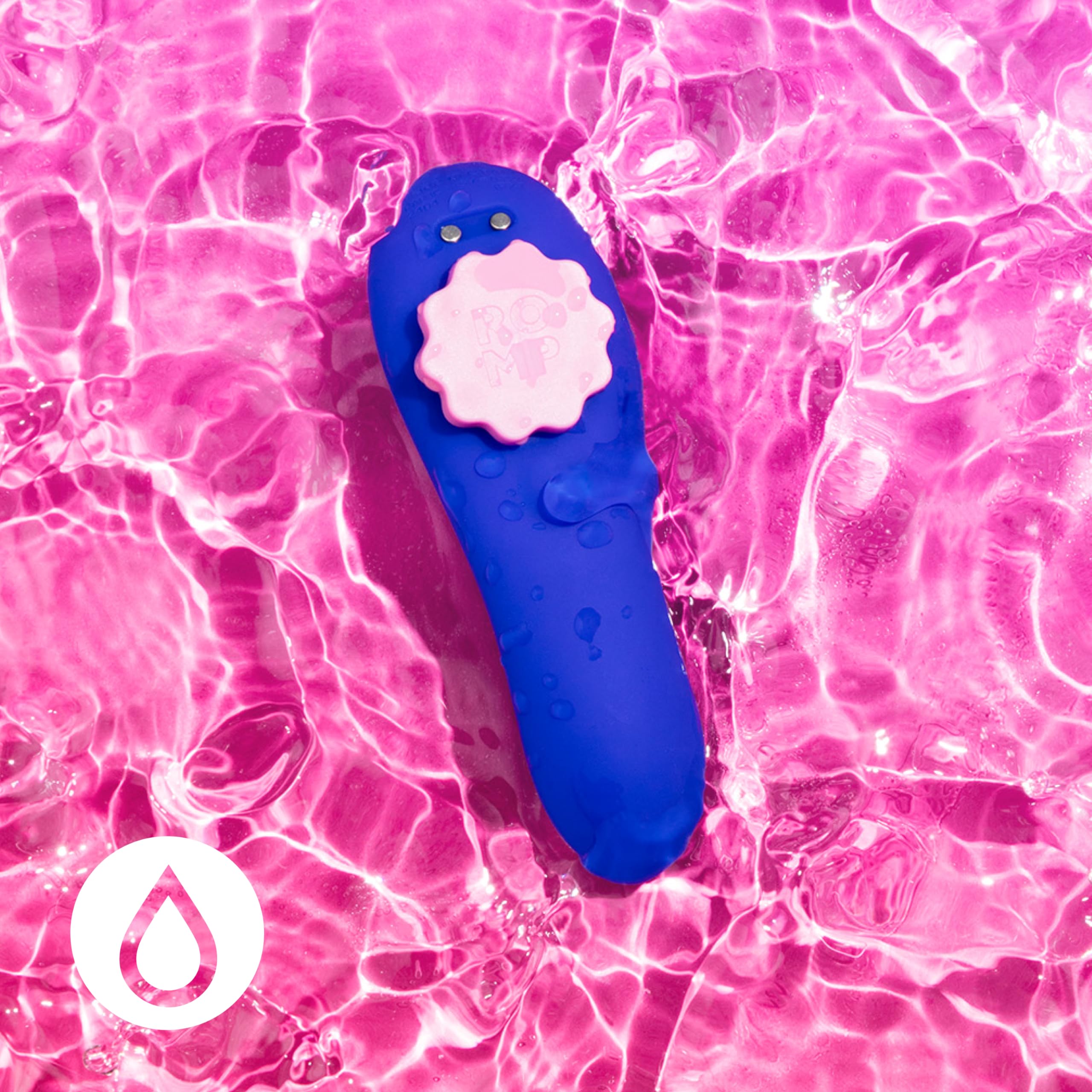 ROMP Party Vibrador de Braguitas Portátil para Mujeres | Juguete Sexual con Mando a Distancia para Parejas | Vibrador de Clítoris Discreto con 7 Niveles de Intensidad | Masajeador Personal para Adulto