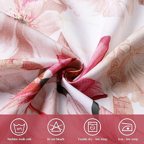 Miniatura 5 de Majestic Giftware Manteles de poliéster para mesas rectangulares  (6090) - TC1500 - Mantel decorativo lavable para el hogar, cocina y comedor