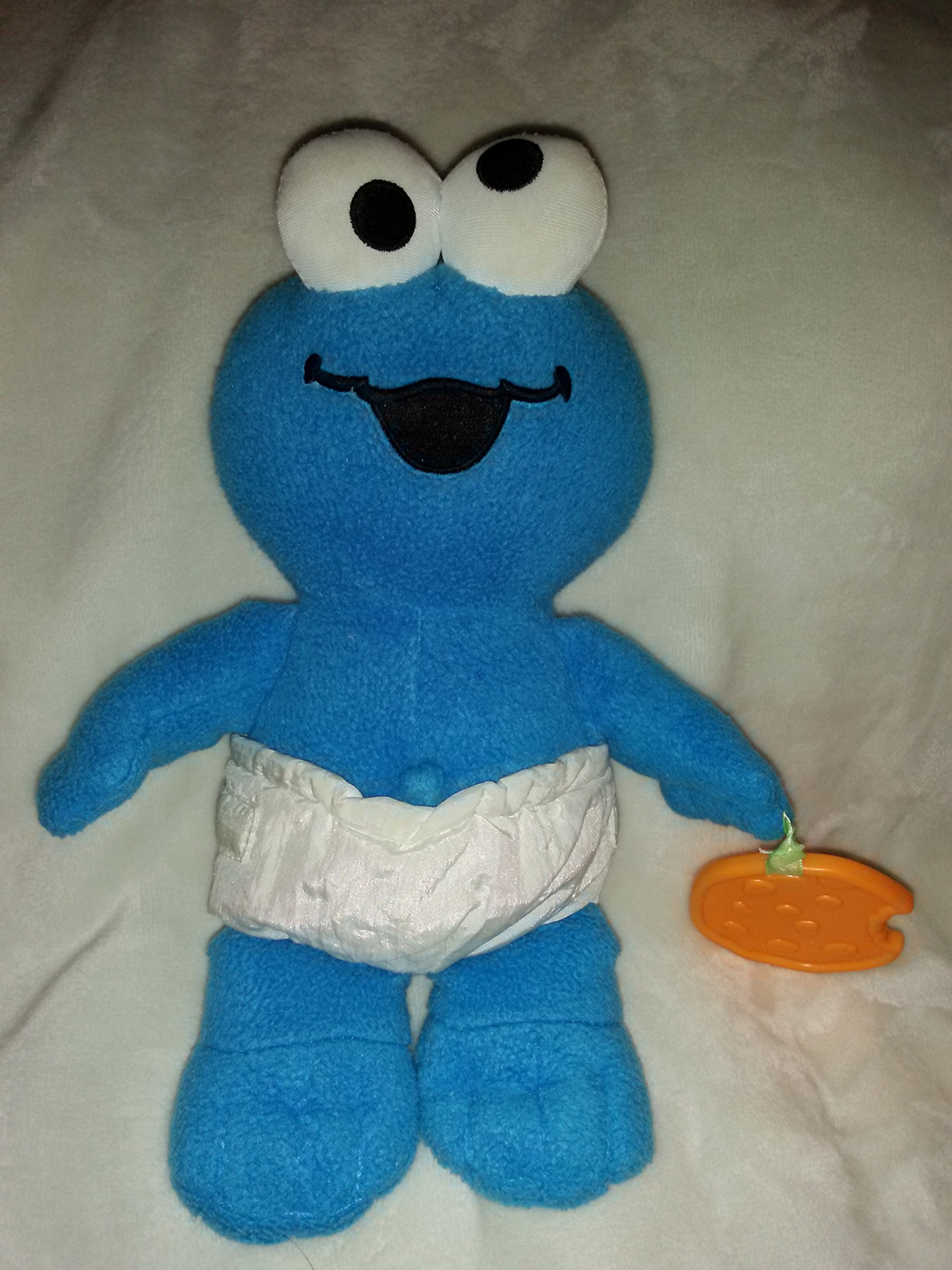 Cookie Monster My First Pal cadeau naissance idéal doudou bleu - 2