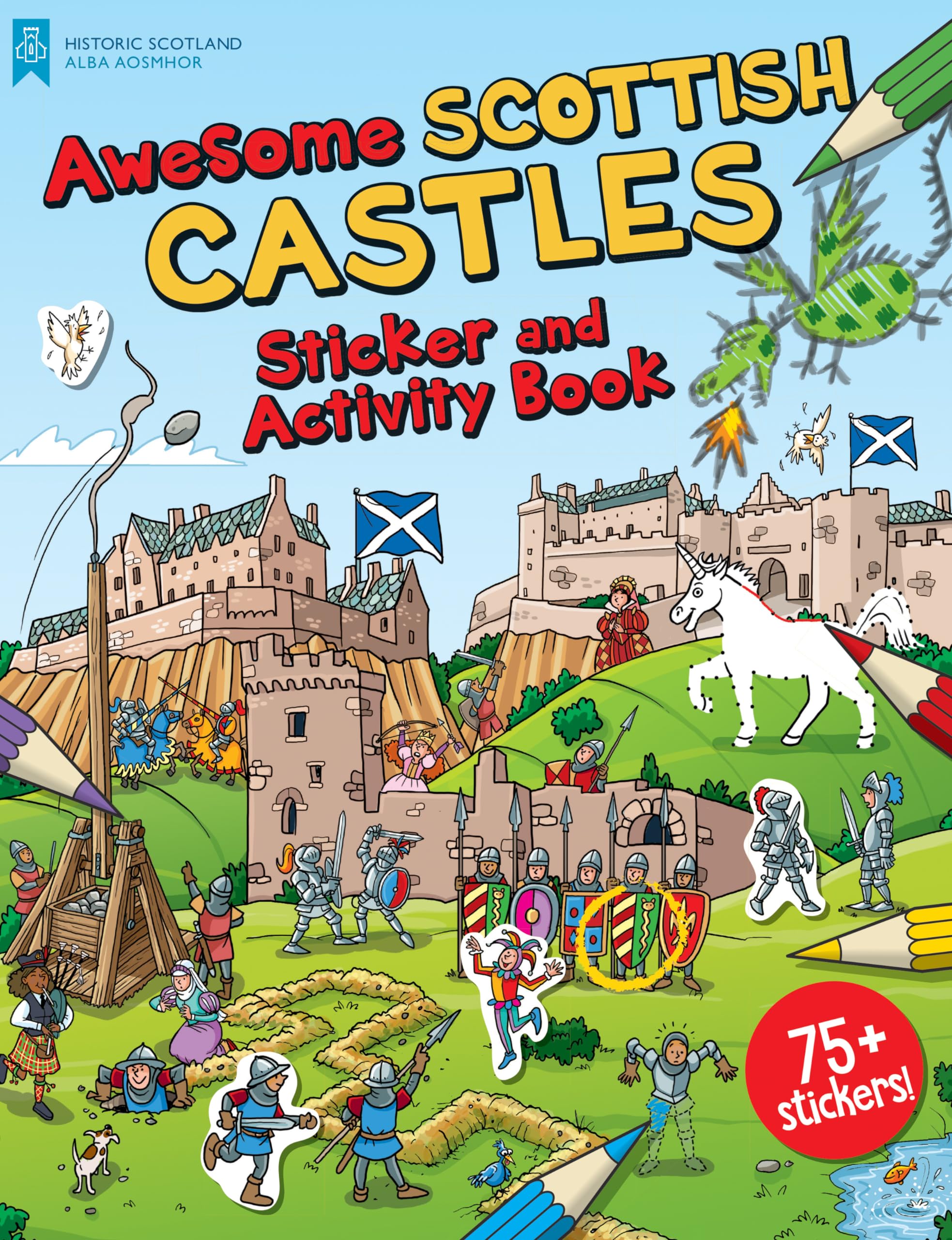 Awesome Scottish Castles Sticker & Activ (Super Scotland)