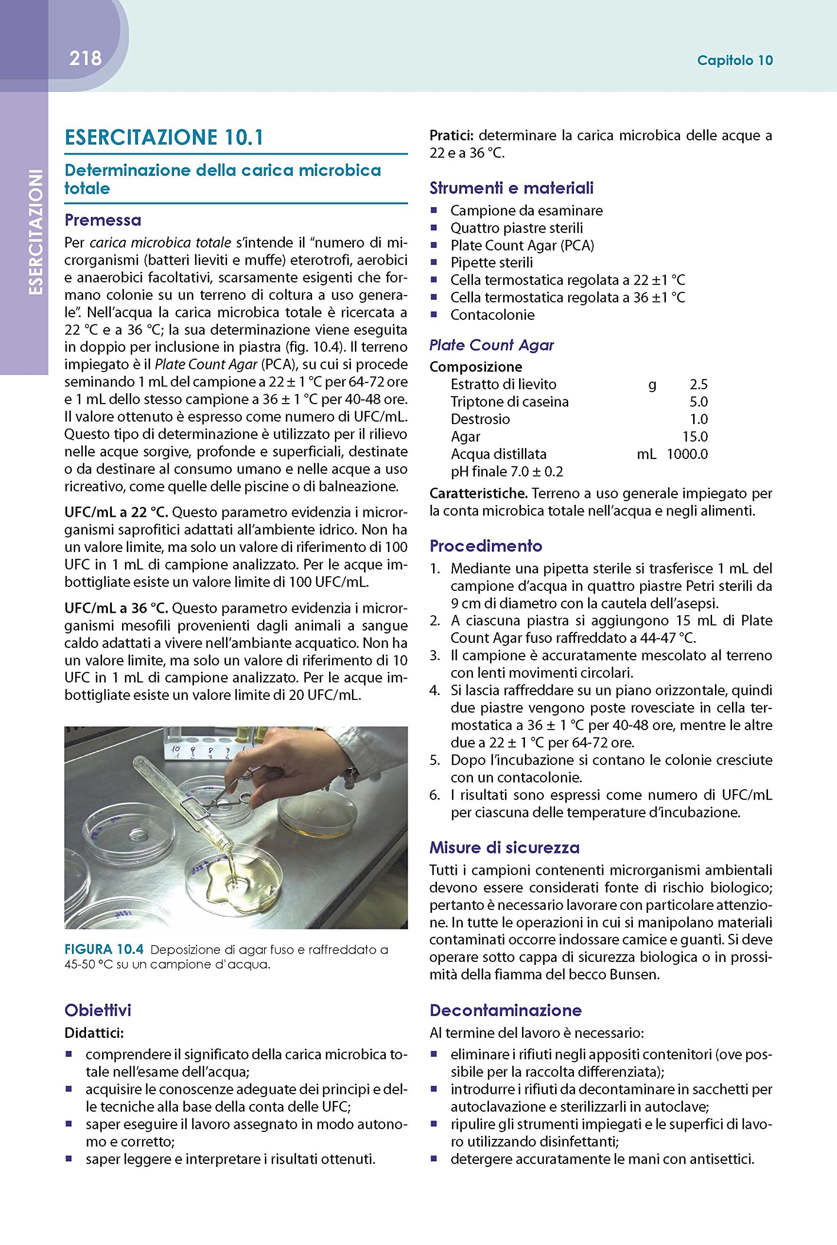Laboratorio didattico di microbiologia, biologia e biotecnologie
