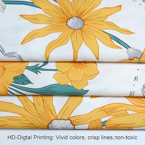 Miniatura 6 de Simpkeely - Tapiz de medallón floral tipo Mandala, para colgar en la pared, bohemio, hippie