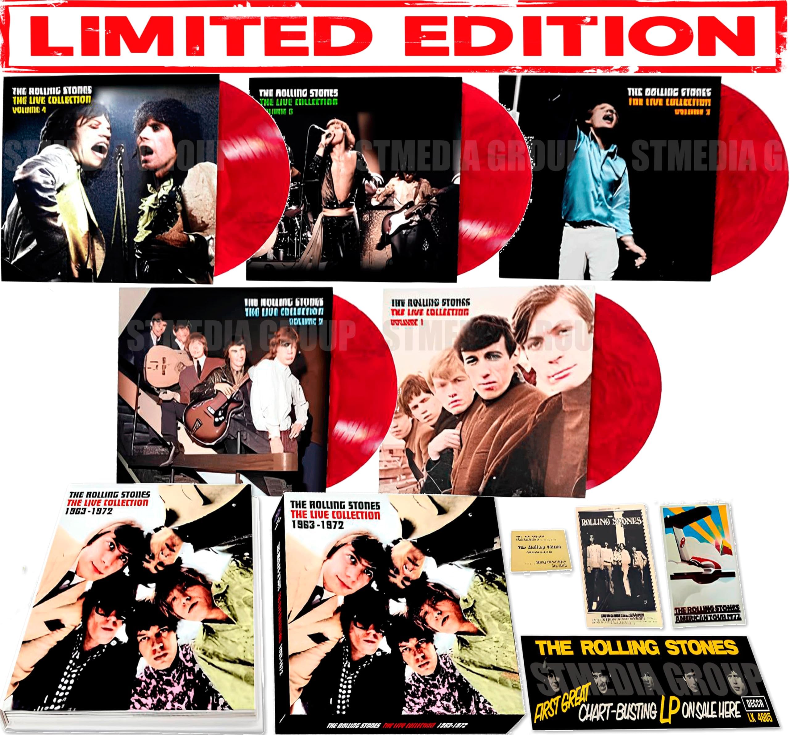 The Rolling Stones - The Live Collection 1963 - 1972 - Limited Box Color Edition