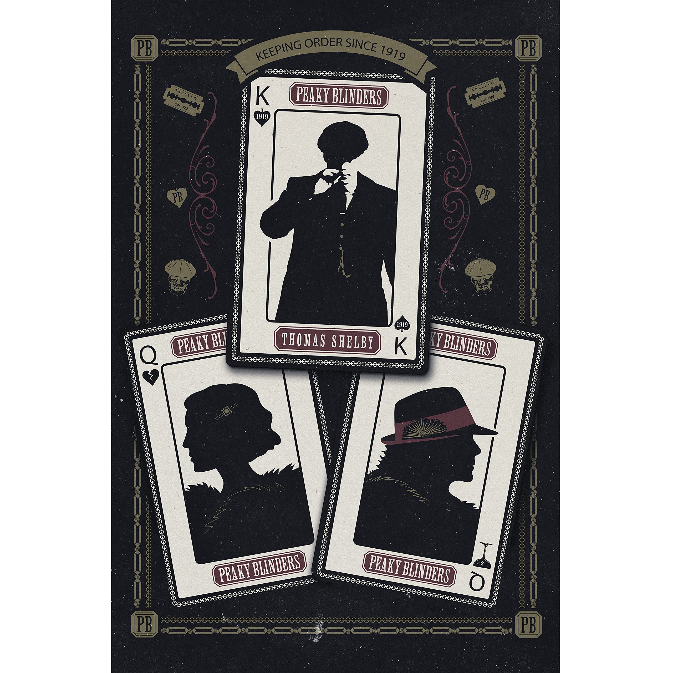 GB eye Peaky Blinders Cards 61 x 91.5cm Maxi Poster