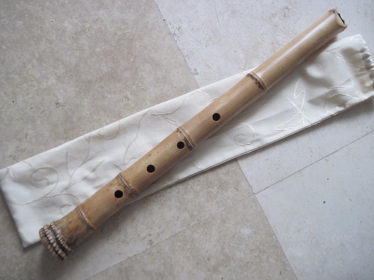1.7 Shakuhachi w. Root End Kinko voicing Hole Utaguji