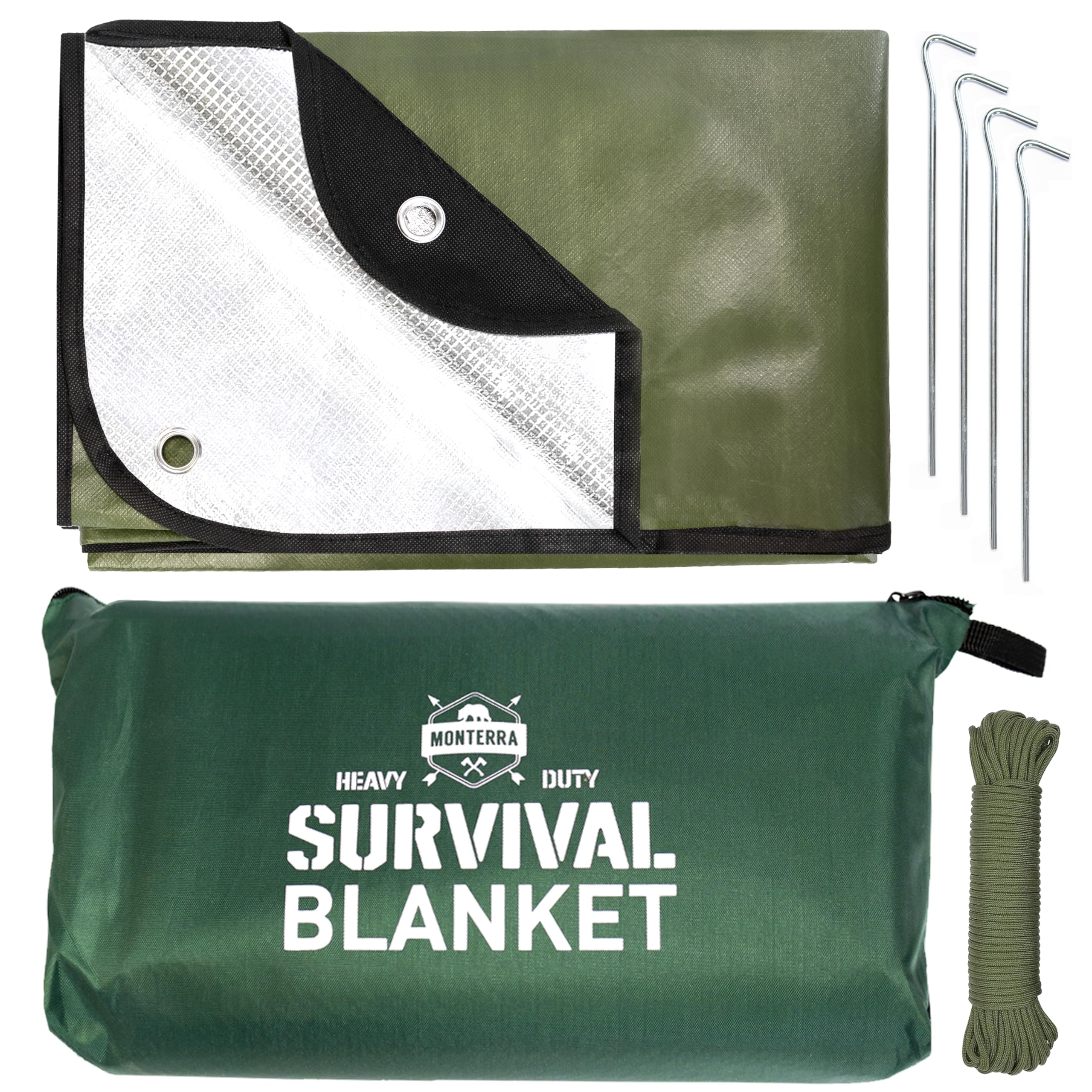 Amazon.com: Insulated Tarp, Emergency Survival Blanket, 60” x 84