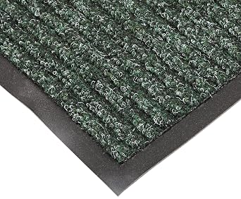 Notrax T39 Bristol RidgeTM Entrance Mat, for Home or Office, 3 X 6 Forest Green