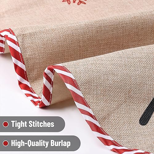 Vista 137 de Mr. Pen Christmas Tree Skirt - 48 inches, Faux Fur, White