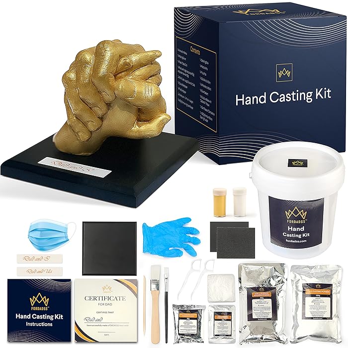 Buy Hand Casting Kit The Best Holding Hands Casting Kit for Fathers
