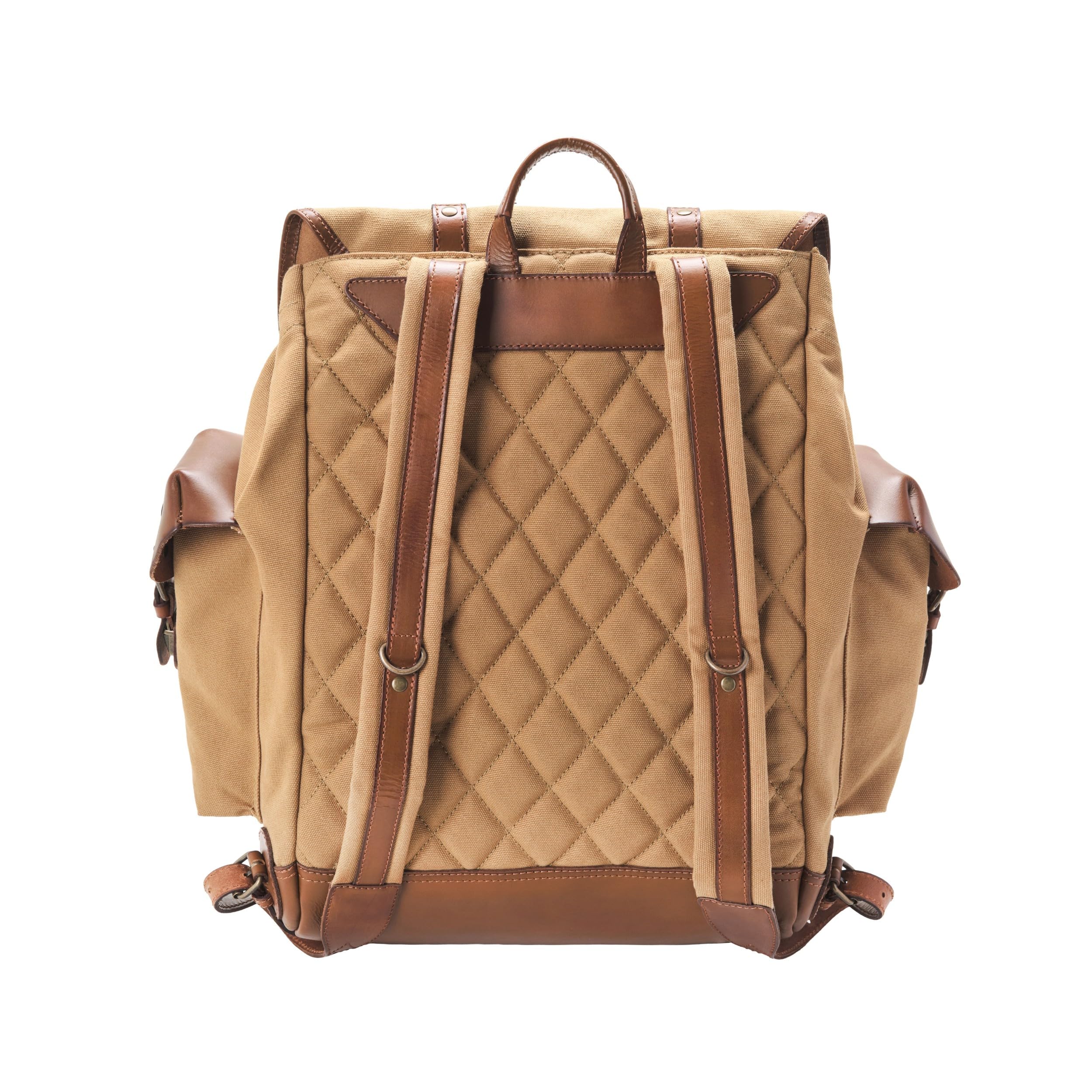 DRAKENSBERG Rucksack – Gran klassisches Wander- und Freizeit-Pack im Retro-Design, nachhaltige Handarbeit