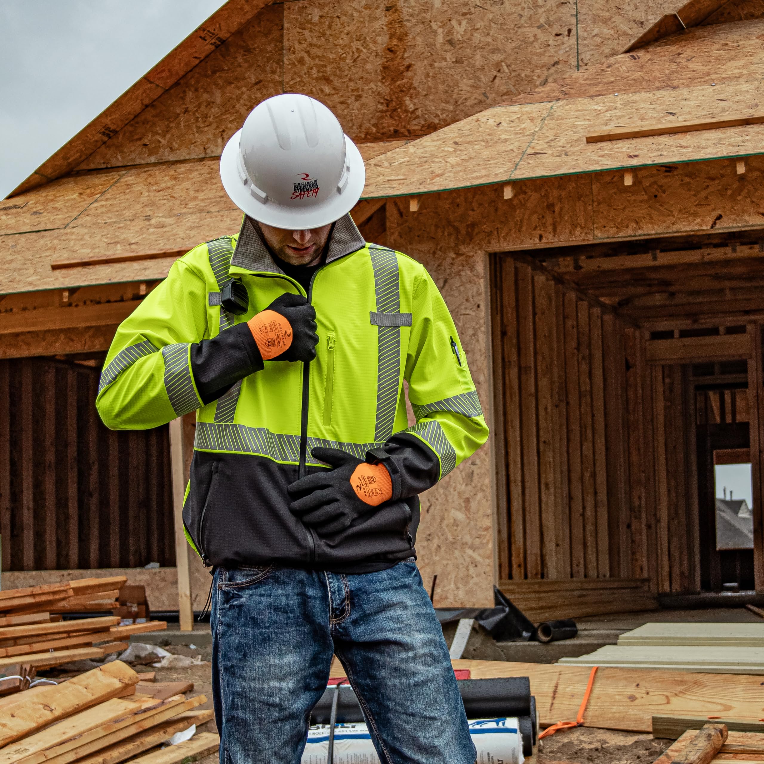 Radians Standard Class 3, Hi-Vis Green