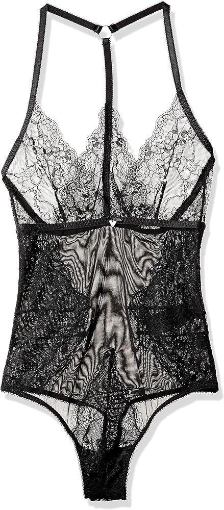 guess black lace bodysuit
