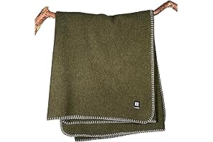 EKTOS 100% Virgin Wool Blanket: Warm and Cozy for All