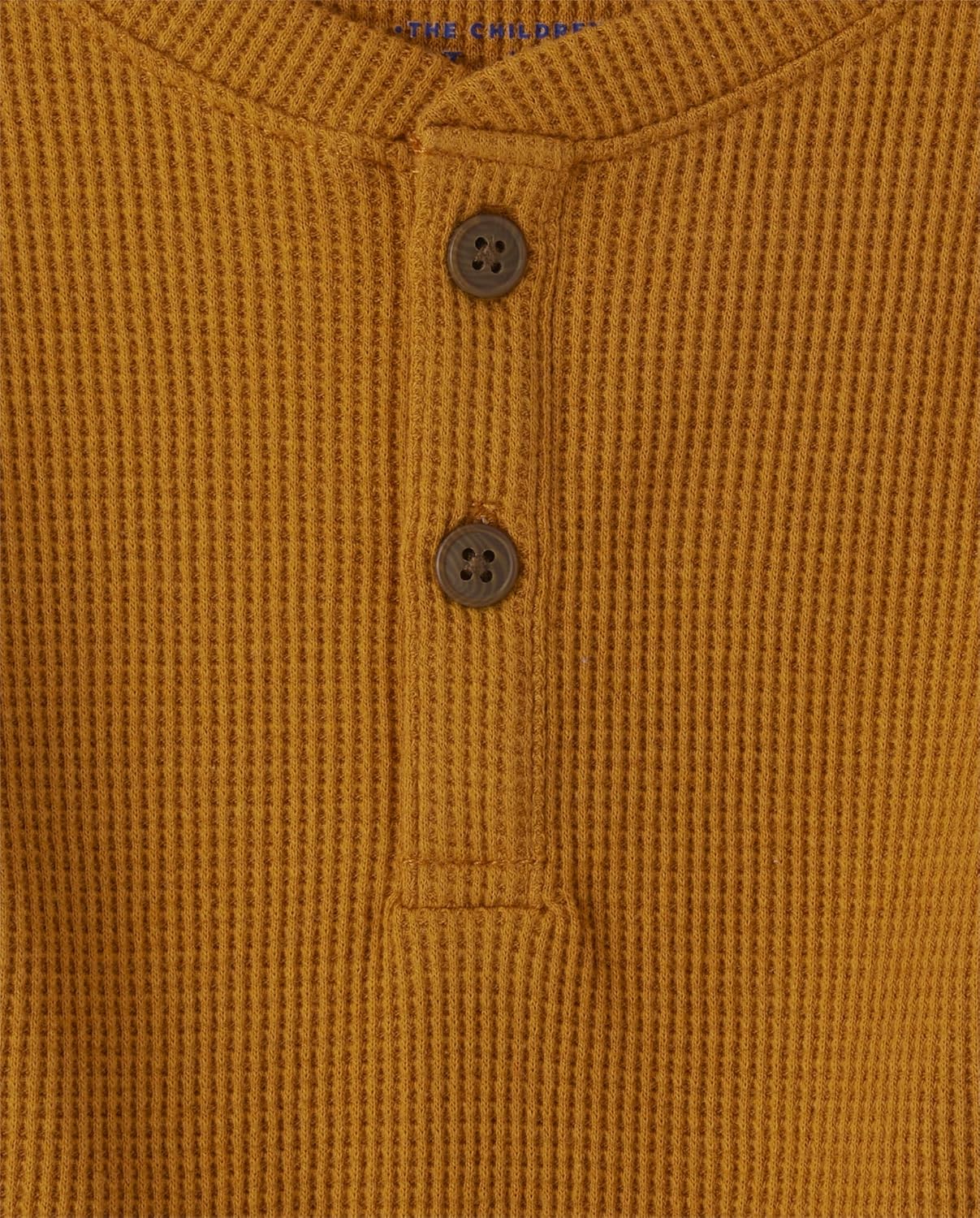 The Children's Place Boys and Toddler Long Sleeve Thermal Henley Shirt - Image 2