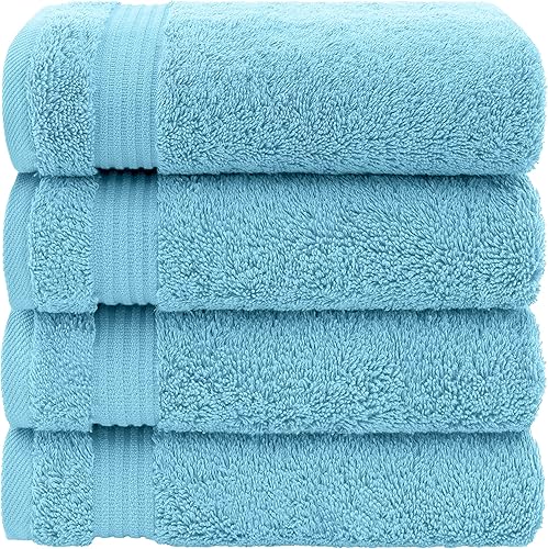 Vista 135 de American Veteran Towel, Juego de 4 toallas de mano para baño, juego de toallas de mano turcas 100% algodón, toallas de mano suaves, toallas de mano