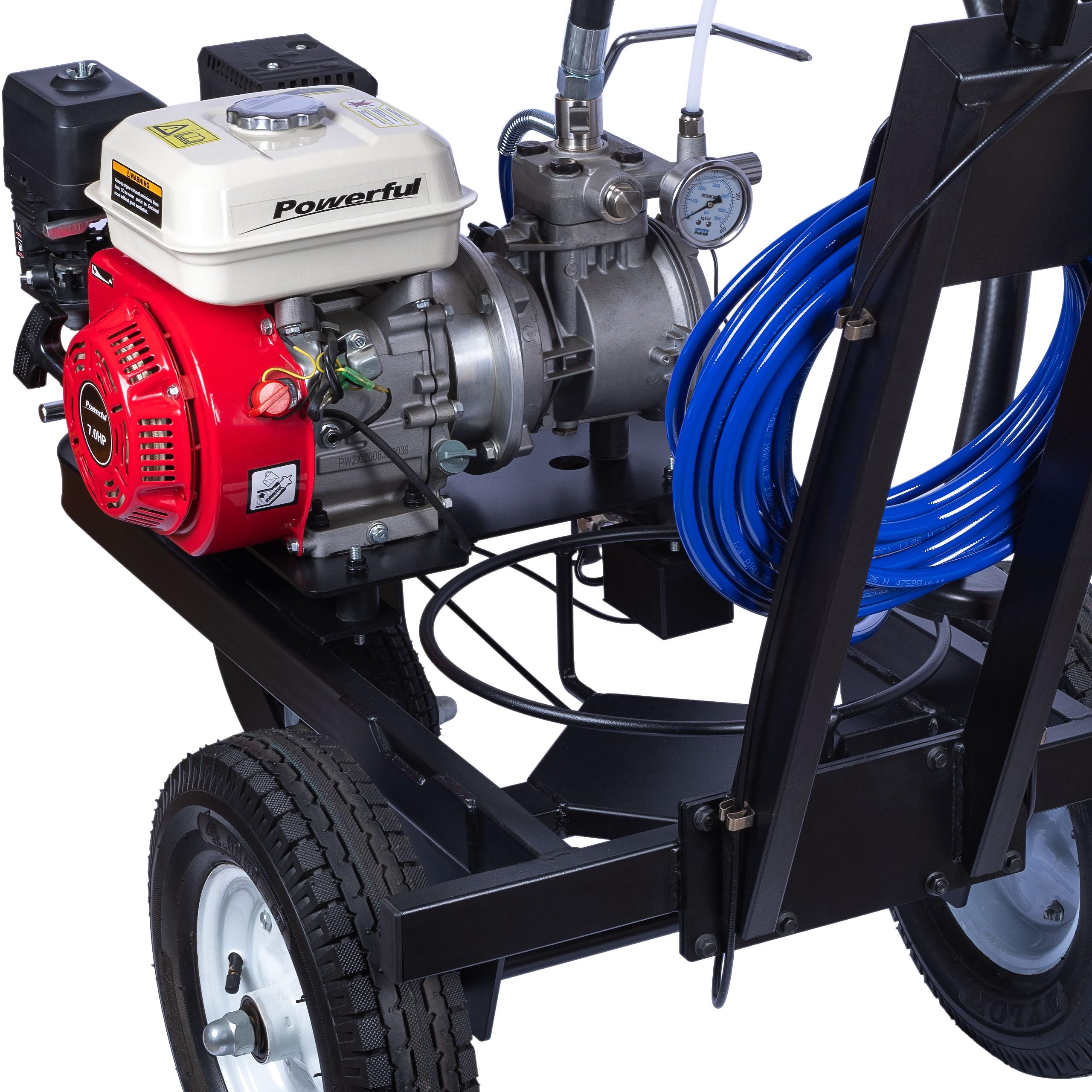 Zenthril Line Pro PowerXcellence silnik 6,5P, 228 bar, 2,8 l/min, dysza 0,031" | spray bezpowietrzny | znaki poziome | profesjonalny sprzęt