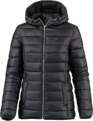 Basic Quilted Hooded Hooded Jacket 