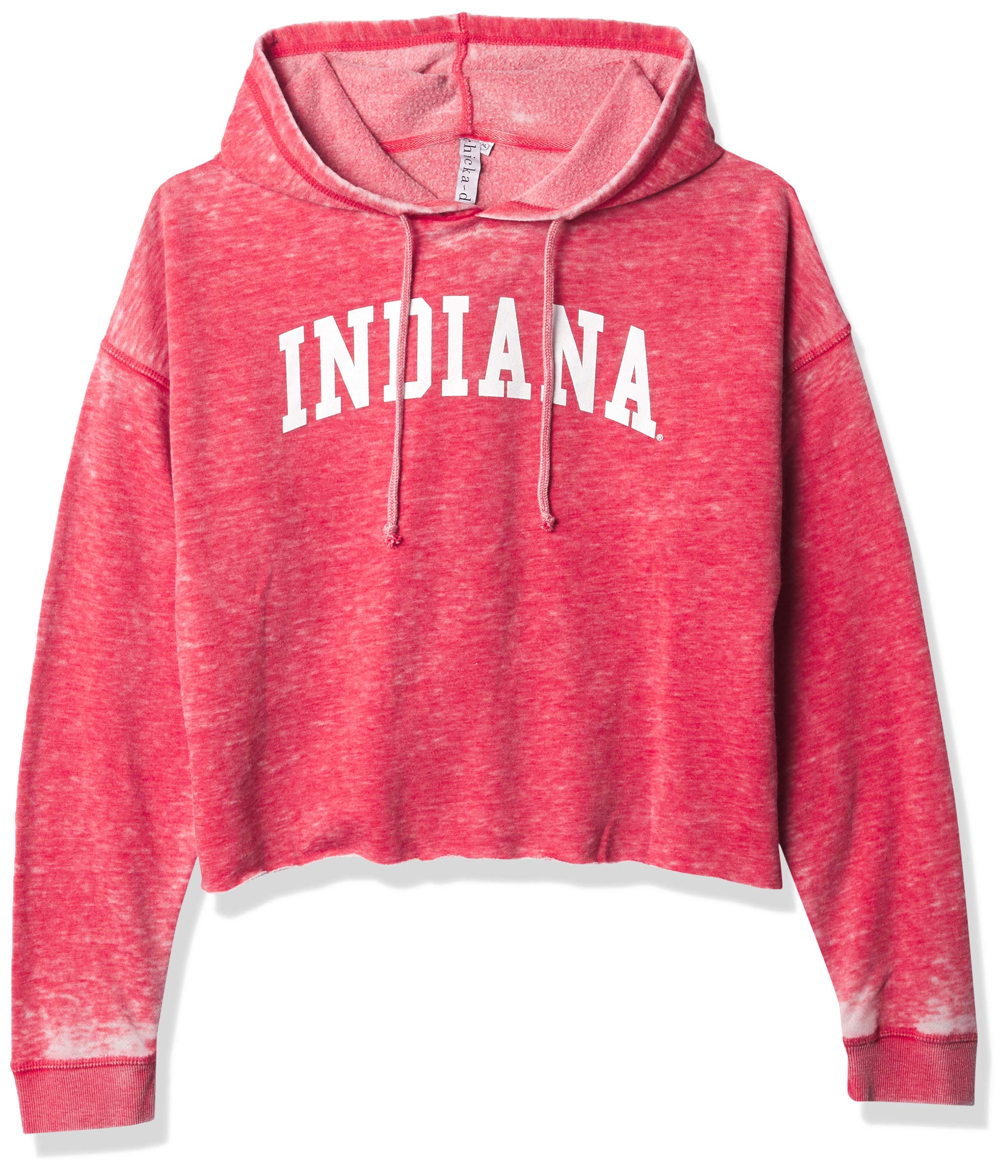 Chicka-D Women's Burnout Everybody Hoodie - Oatmeal Color, NCAA Officially Licensed, Unisex Fit