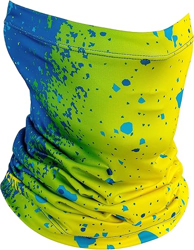 GOT Sports UPF 50+ Bufanda de Pesca para Cuello - Máscara Facial UV de Protección Solar para Hombres y Mujeres - Cubierta Facial Camo SPF Gator