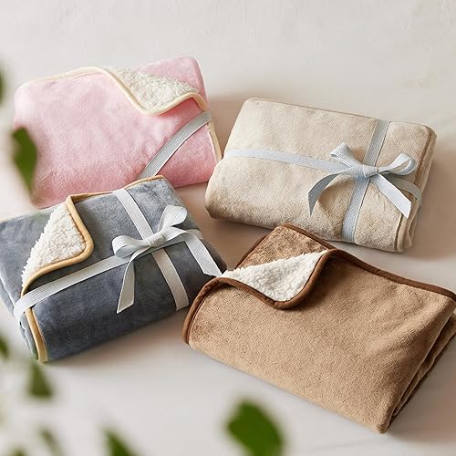 Miniatura 8 de Bedsure Manta de gato para gatos de interior  Manta impermeable calmante para gatitos, manta de forro polar Sherpa para mascotas, protector de