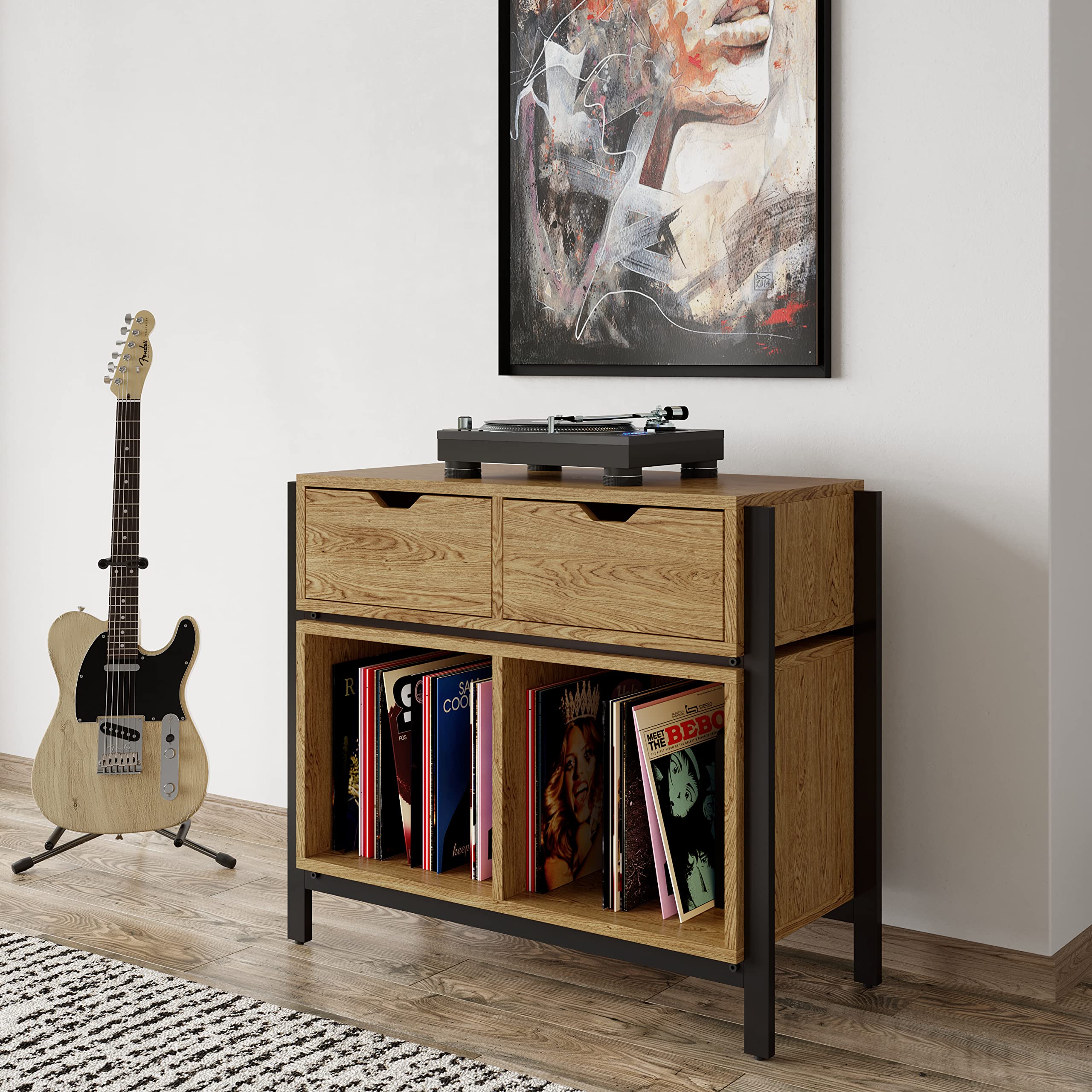 AlphasonLouisiana Plus Turntable Stand OAK