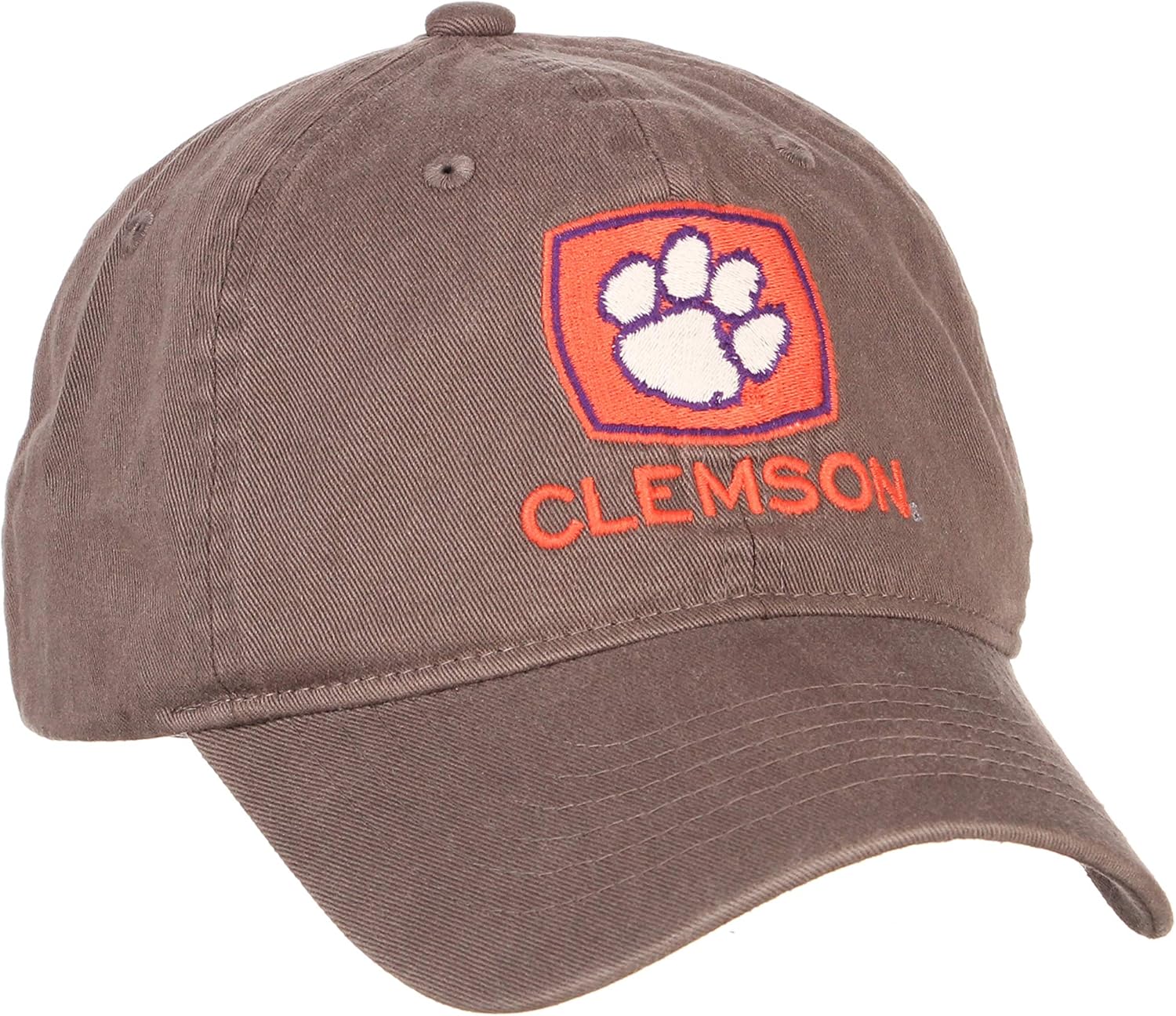 NCAA Clemson Tigers Mens Adjustable Scholarship Hat Charcoal, Clemson Tigers Charcoal, Adjustable, One size - Image 4