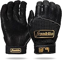 Franklin Sports Pro Classic MLB Batting Gloves - Premium Leather Grip for Baseball & Softball, Adult & Youth Sizes