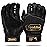 Franklin Sports MLB Pro Classic Baseball Batting Gloves Pair - Black/Gold - Adult XX-Large
