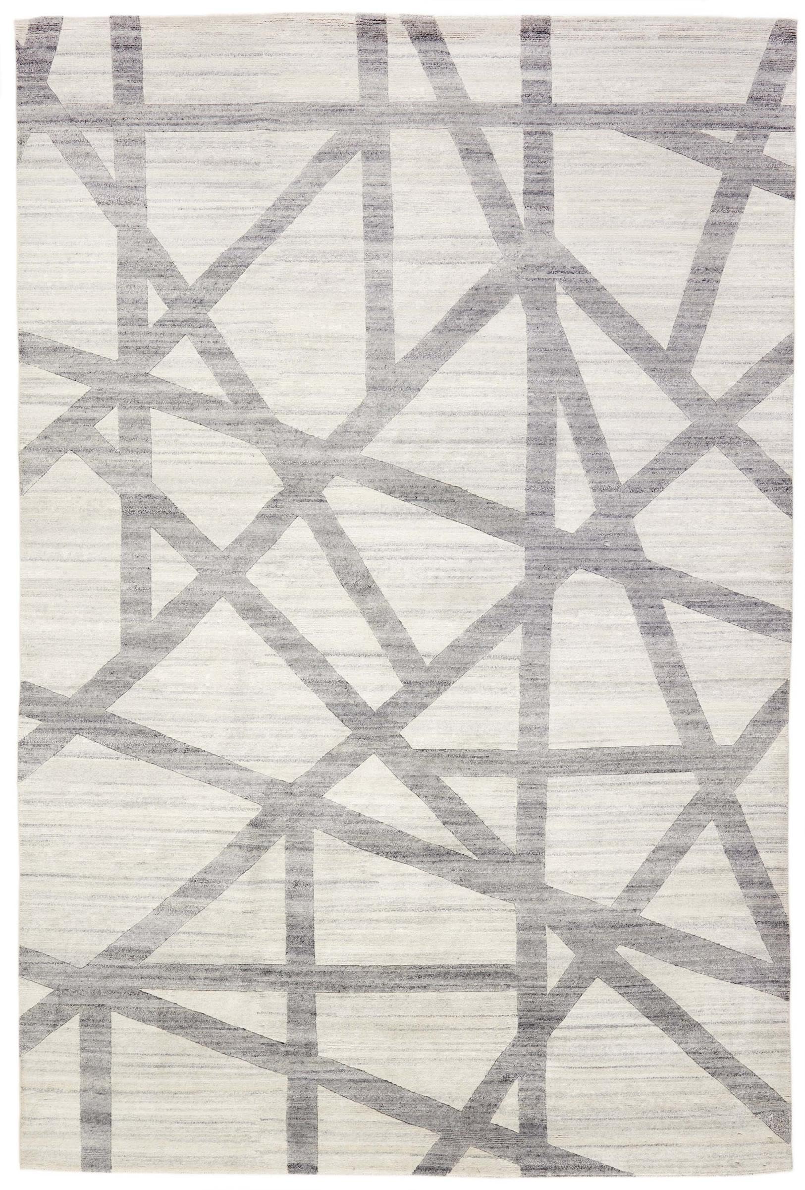 Tapis d'Orient noué à la main Mila Charm 61x89 cm au design moderne et élégant