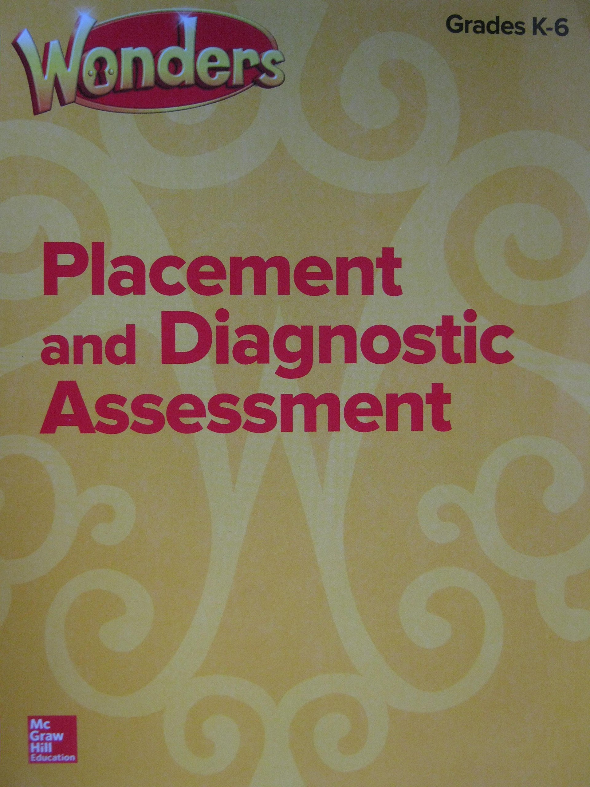 Wonders Placement and Diagnostic Assessment, Grades K-6 (ELEMENTARY CORE READING)