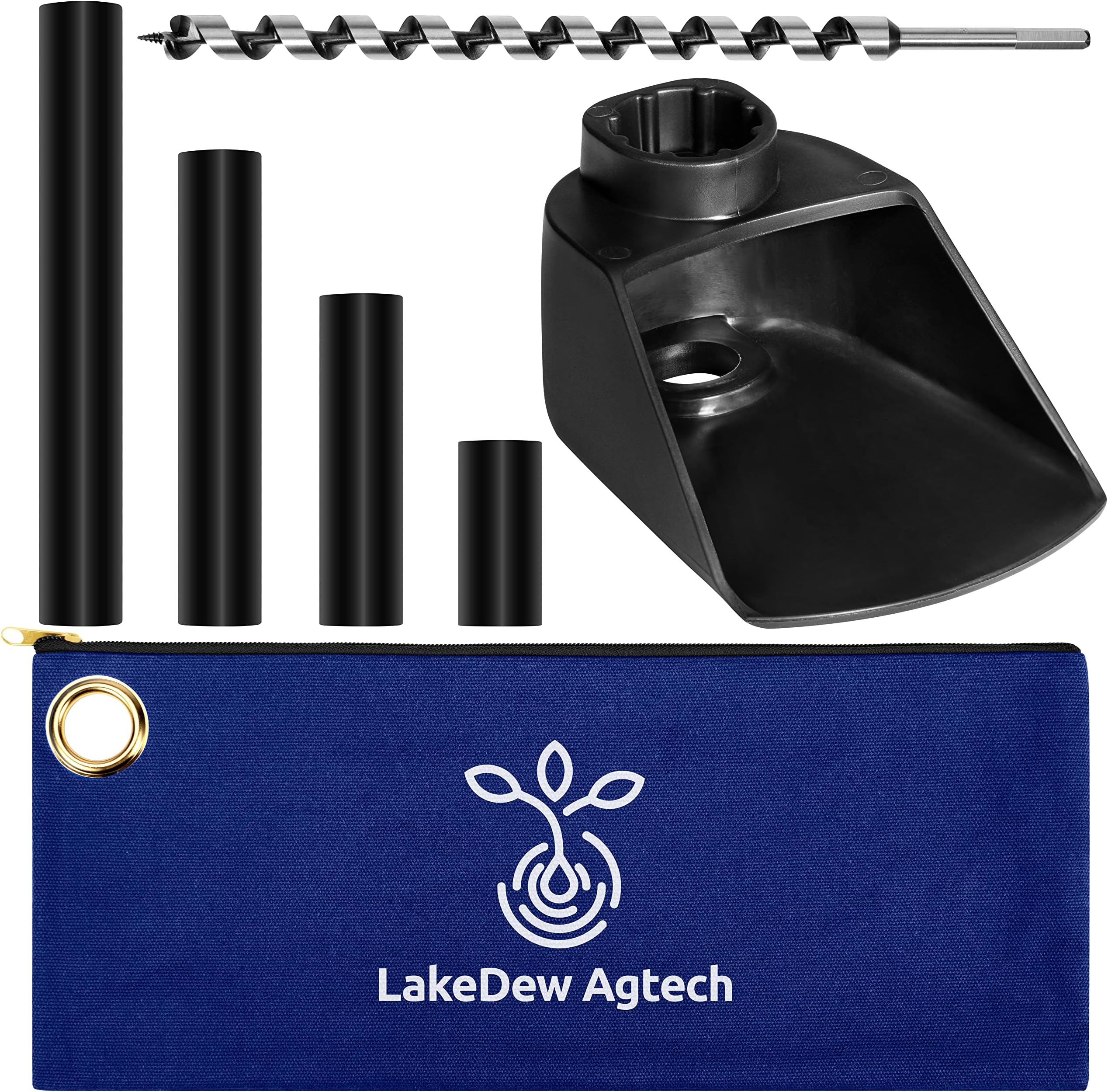 Lakedew Soil Sampler Drill Set No Sweat No Clean up