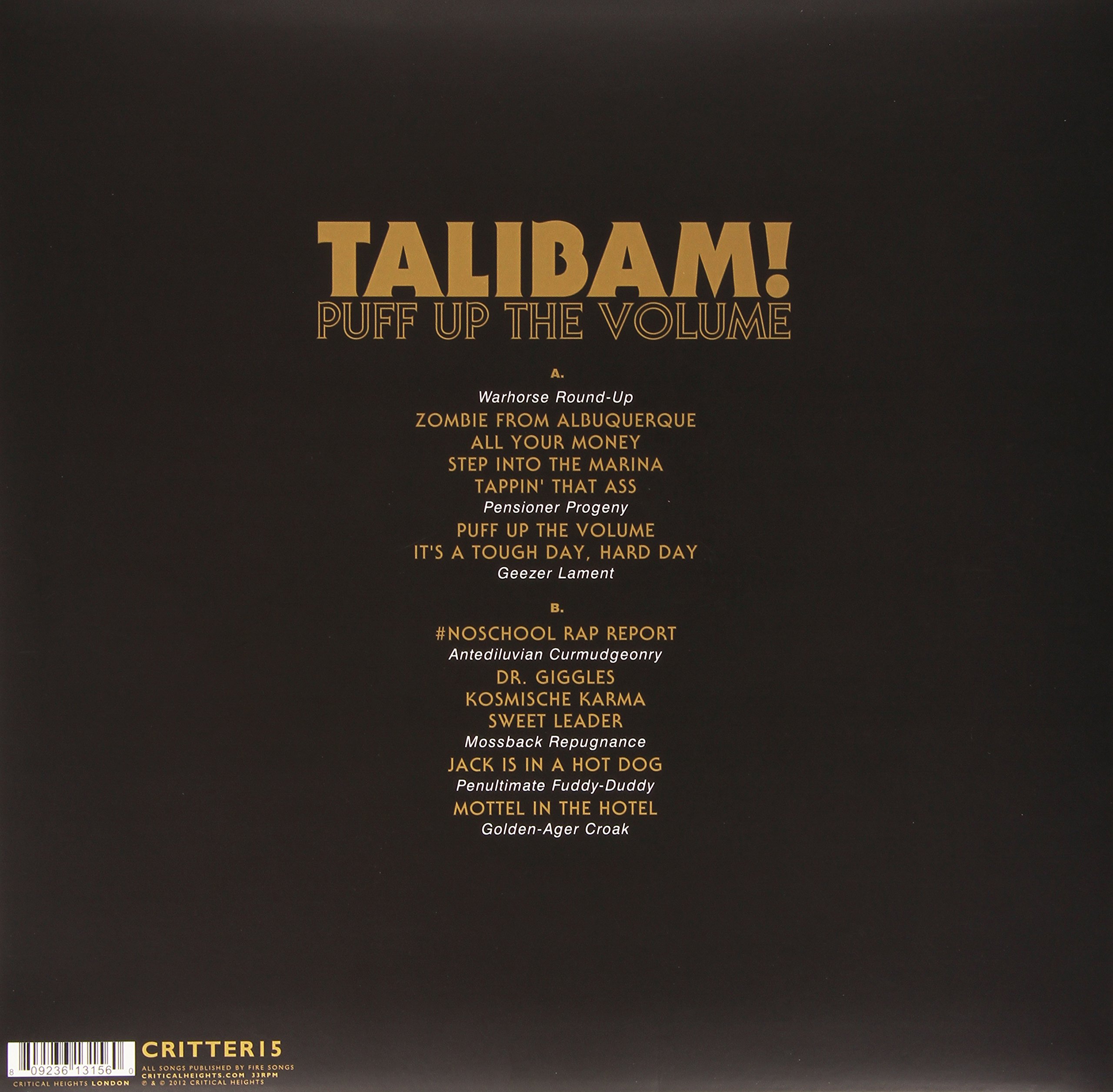 Puff Up the Volume