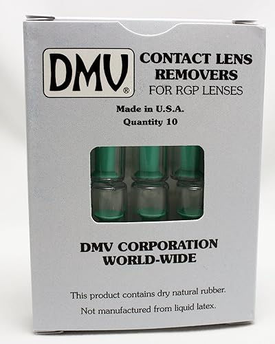 Miniatura 2 de DMV Removedor clásico de lentes de contacto duro ventilado (azul, paquetes de 10) Azul,Verde