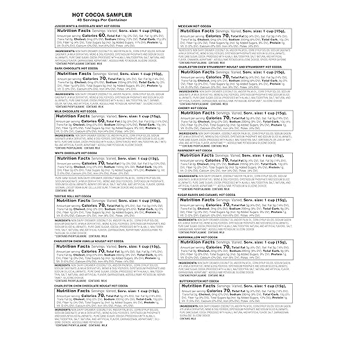 Miniatura 7 de Two Rivers Coffee Cápsulas de chocolate caliente de una sola porción de cacao variado, paquete de muestra compatible con cafeteras Keurig K-Cup 2.0,