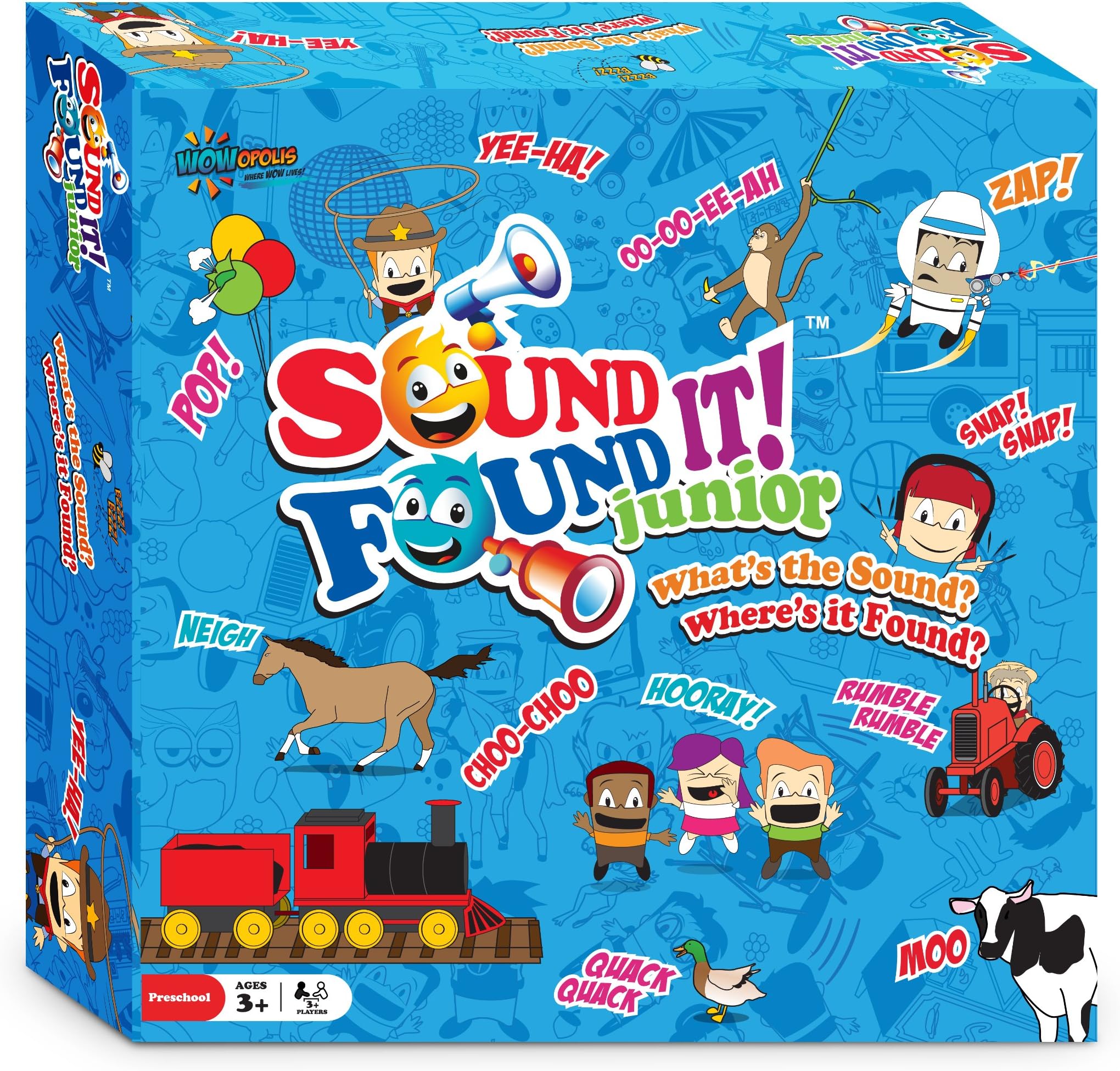 Sound It! Found It! Junior Board Game