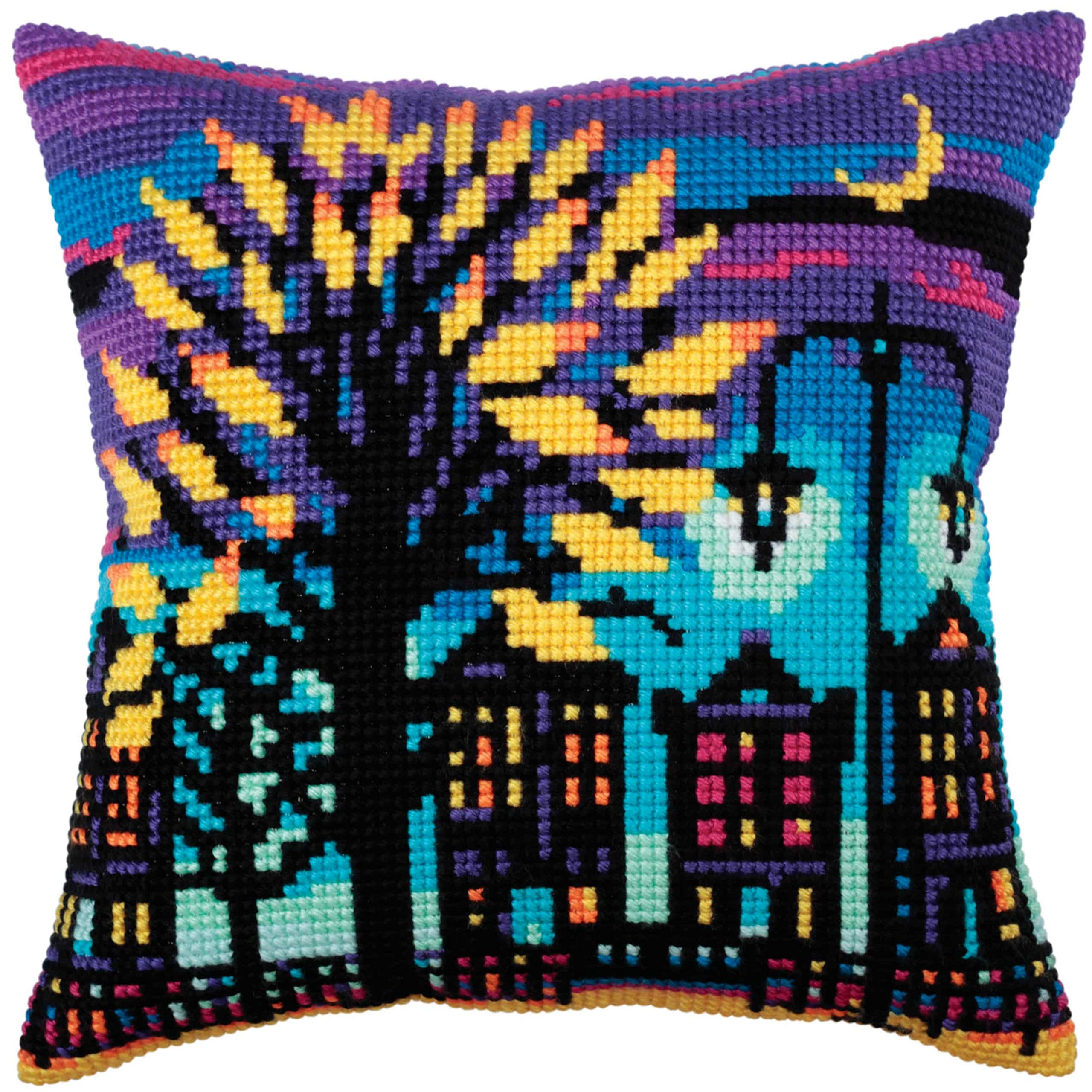 Collection D'Art Cushion KIT/TWILIGHT/40 X 40, 40 x 40cm, Multicolor