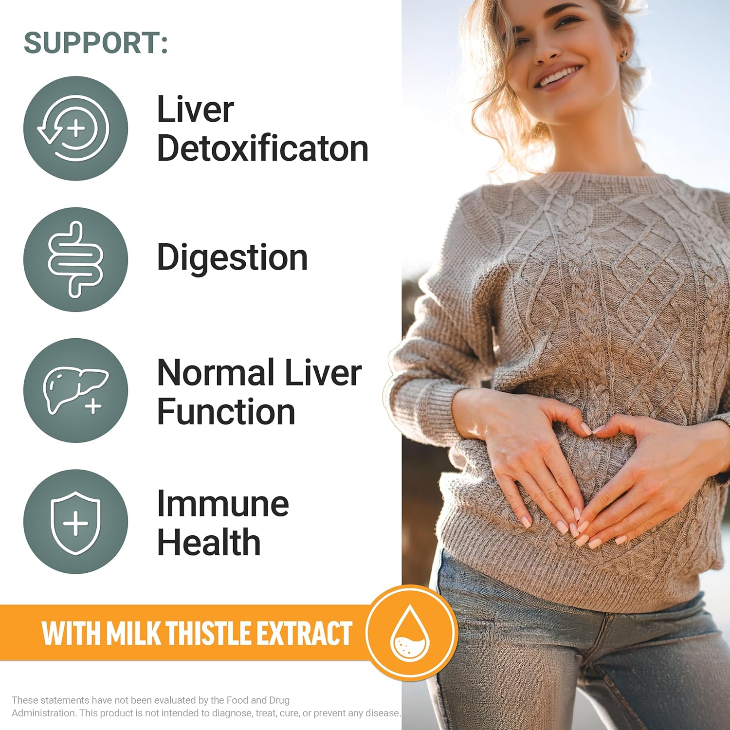 Force Factor Liver Detox + Cleanse, Liver Supplement for Detox and Repair, Milk Thistle, Turmeric & Ginger, Supports Liver Health, Digestion & Immune Function, Citrus Punch, 60 Soft Chews - Image 2