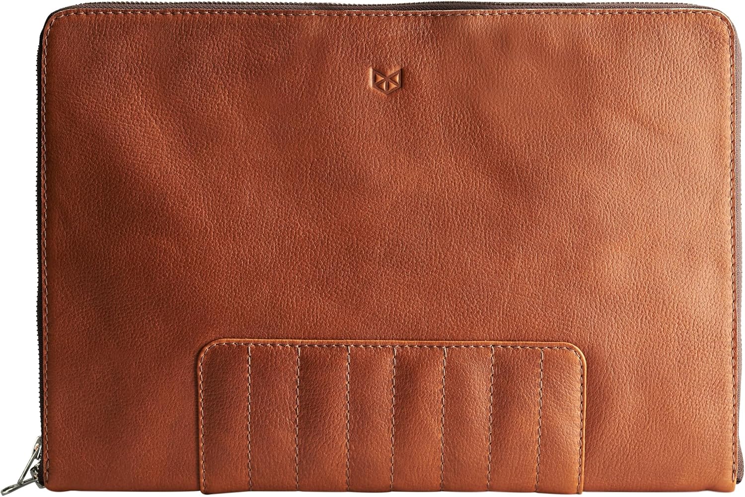 Capra Leather Laptop Tablet Bag Men, Tan Brown Document Holder Portfolio, Business Case Folder Organizer, Small Work Folio Sleeve, Workbag Office Organizer. Mens Gifts