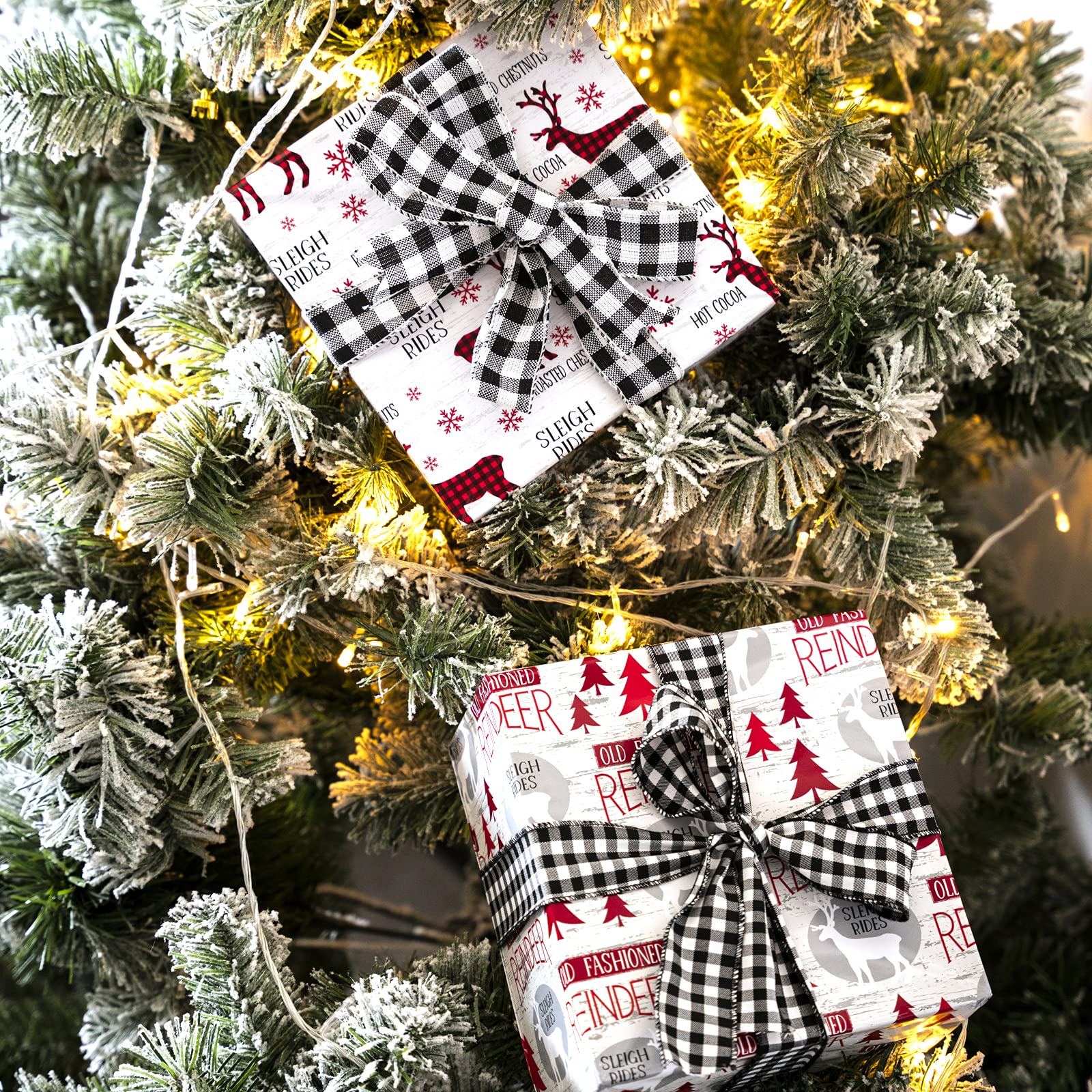 WRAPAHOLIC Christmas Wrapping Paper Set - Reindeer - View #10