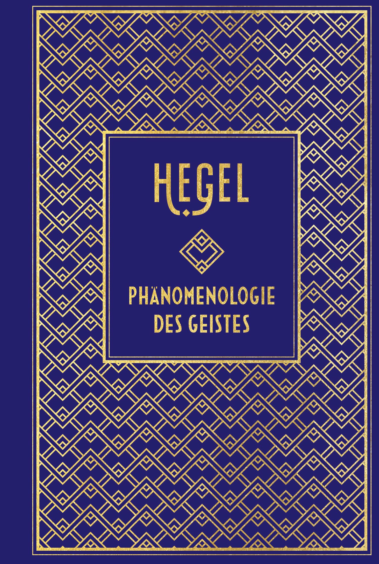 Phänomenologie des Geistes: Leinen mit Goldprägung