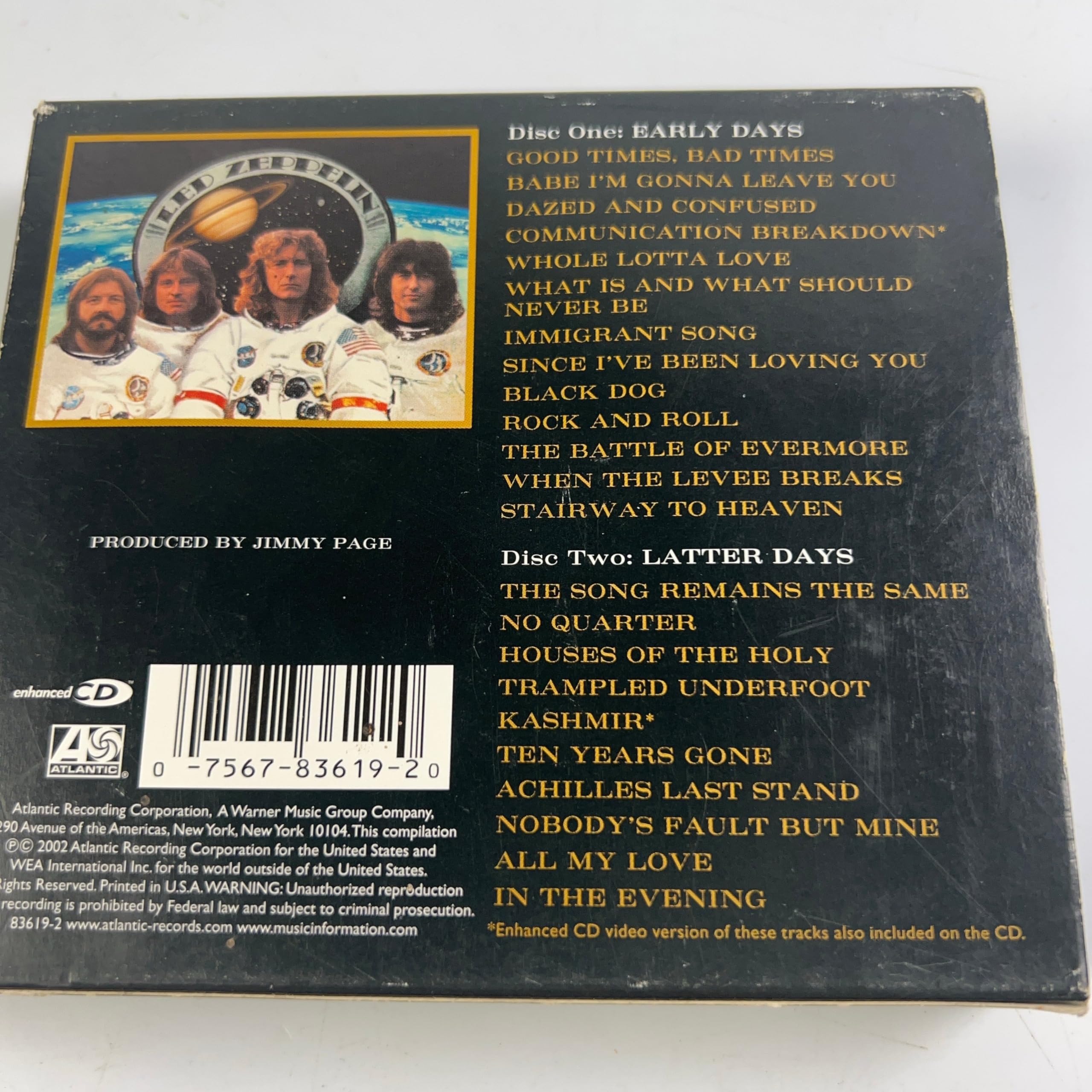 Early Days & Latter Days: The Best of Led Zeppelin Volumes One and Two